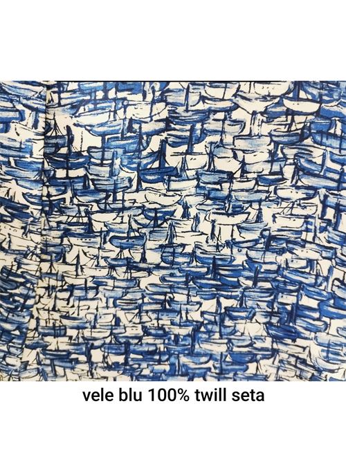 tessuto twill barche a vela Laboratorio Capri | VELEBLUBLU